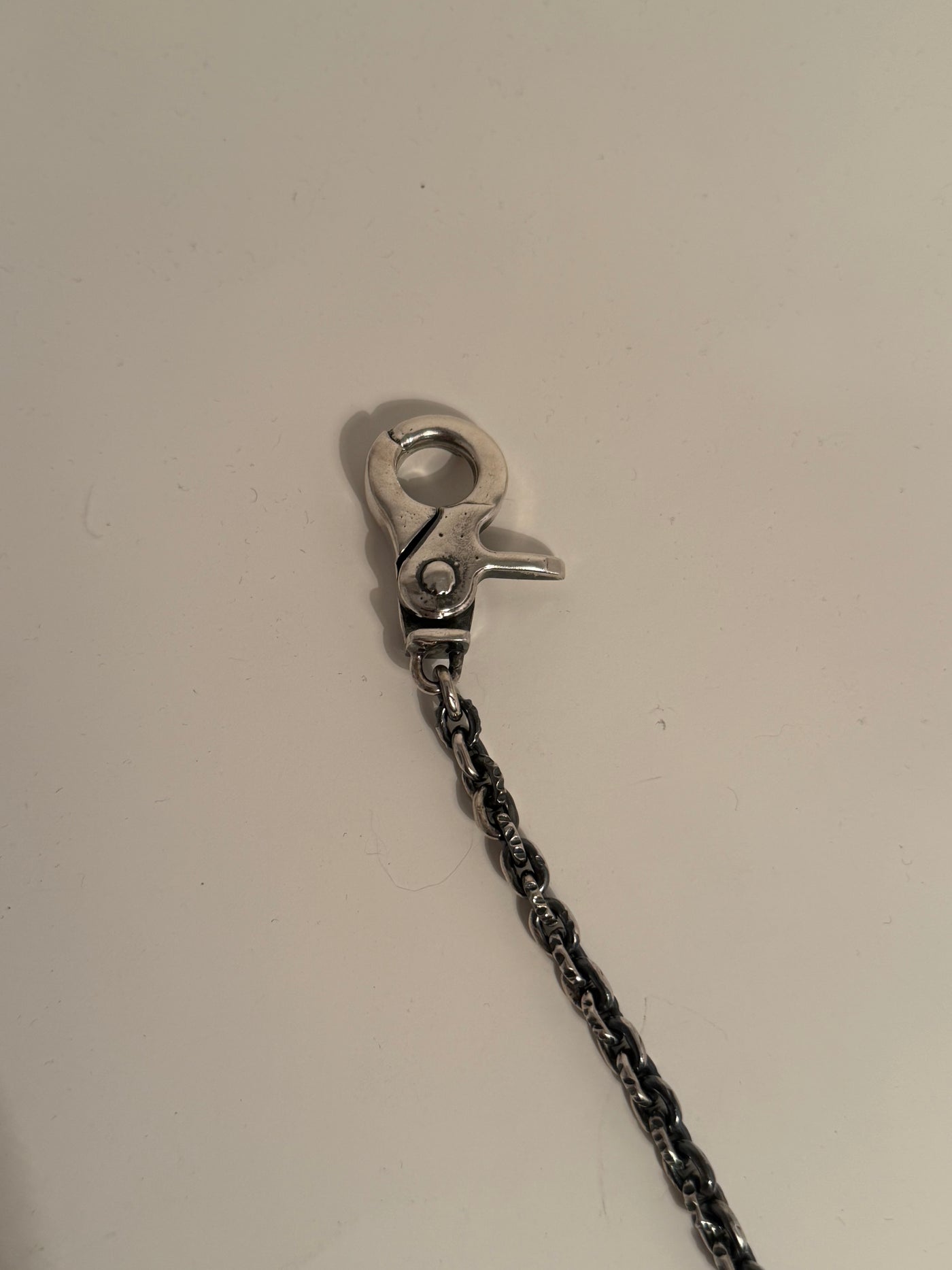 CUBAN LINK X ROLL LINK CARABINER CHAIN