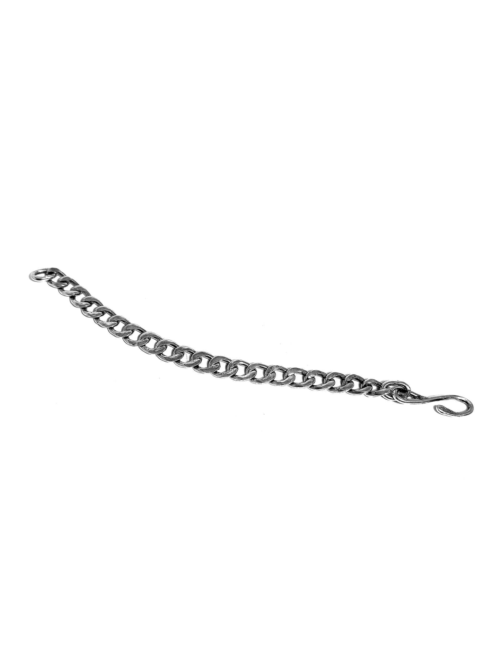 CUBAN LINK HAMMERED BRACELET
