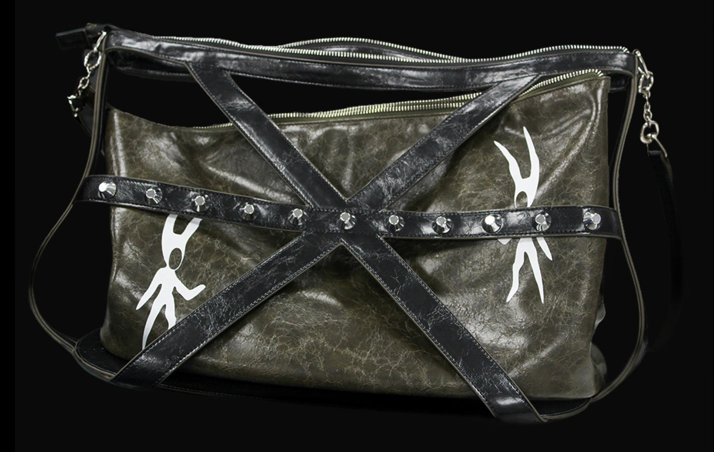XILVERWORKS LEATHER "BDSM" TOTE BAG