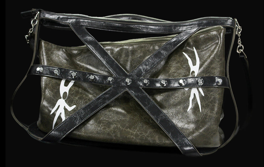 XILVERWORKS LEATHER "BDSM" TOTE BAG