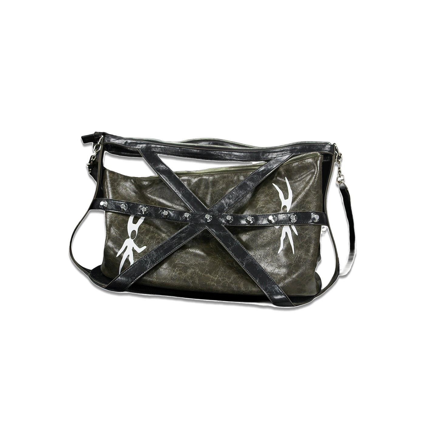 XILVERWORKS LEATHER "BDSM" TOTE BAG