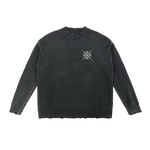 "X MARKS THE SPOT" VINTAGE WASHED SWEATER