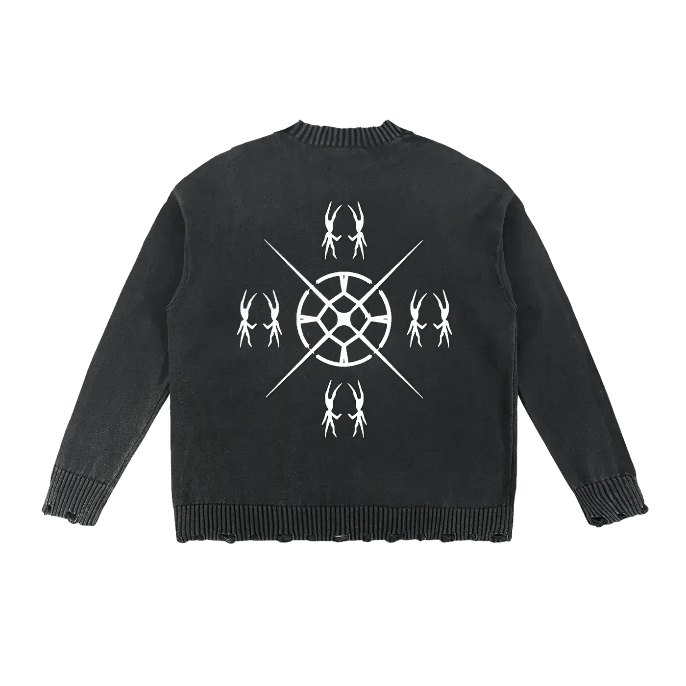 "X MARKS THE SPOT" VINTAGE WASHED SWEATER