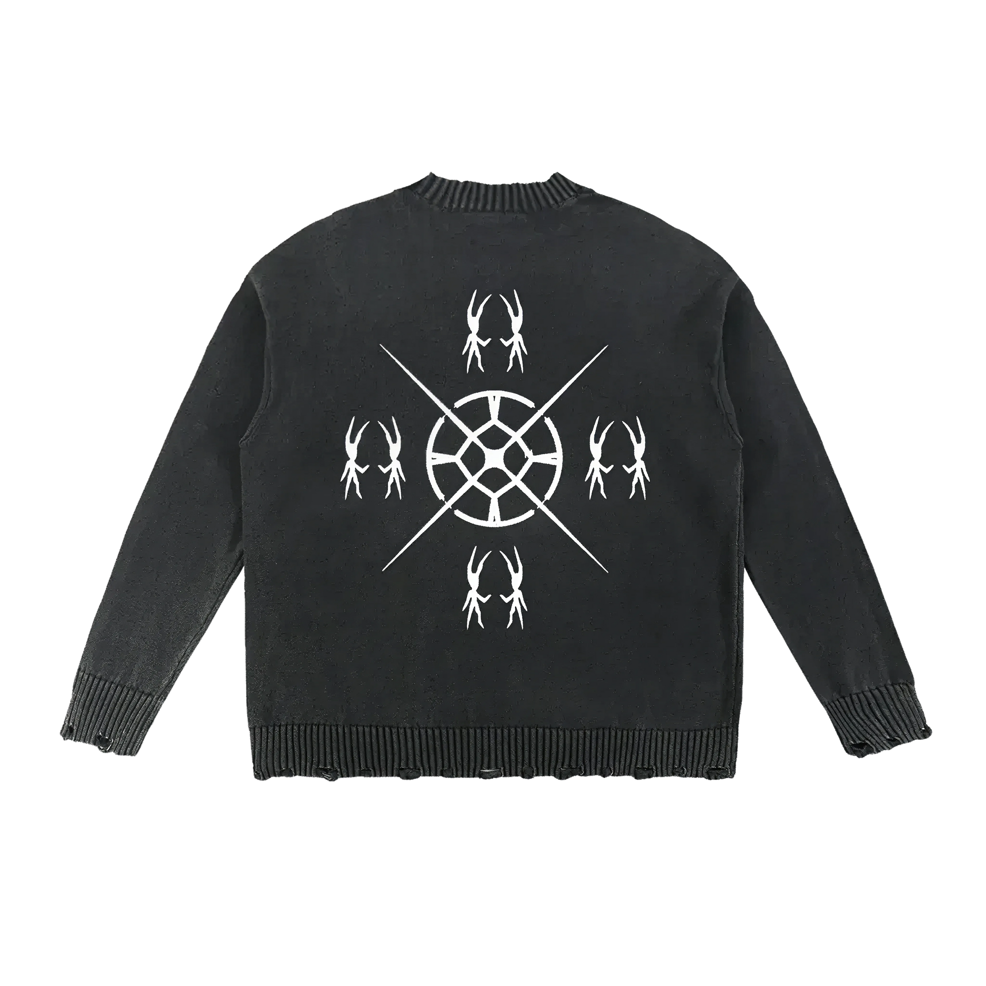 "X MARKS THE SPOT" VINTAGE WASHED SWEATER