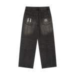 "X MARKS THE SPOT" HEAVYWEIGHT DENIM JEANS