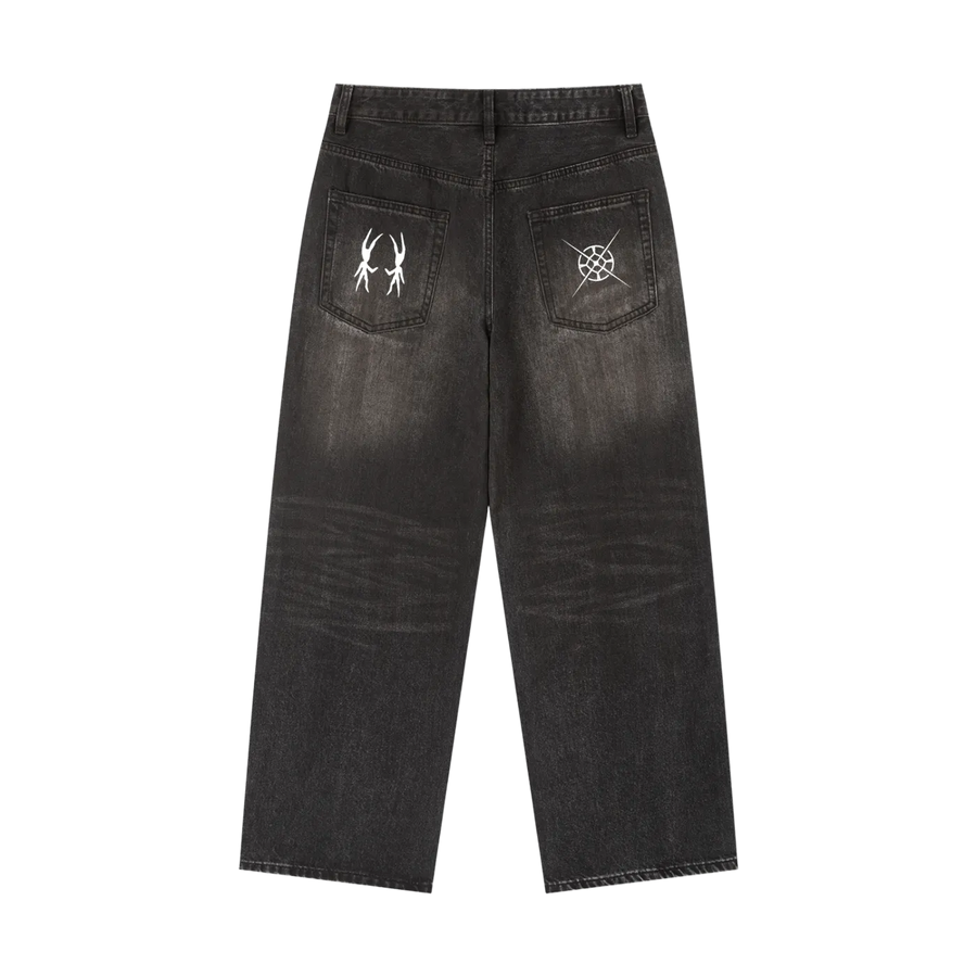 "X MARKS THE SPOT" HEAVYWEIGHT DENIM JEANS