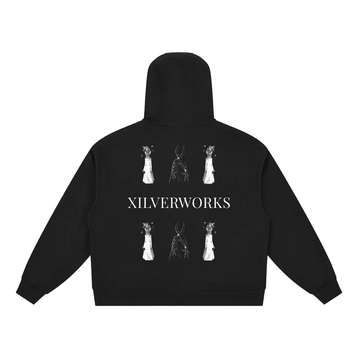 XILVERWORKS PLACKET HOODIE